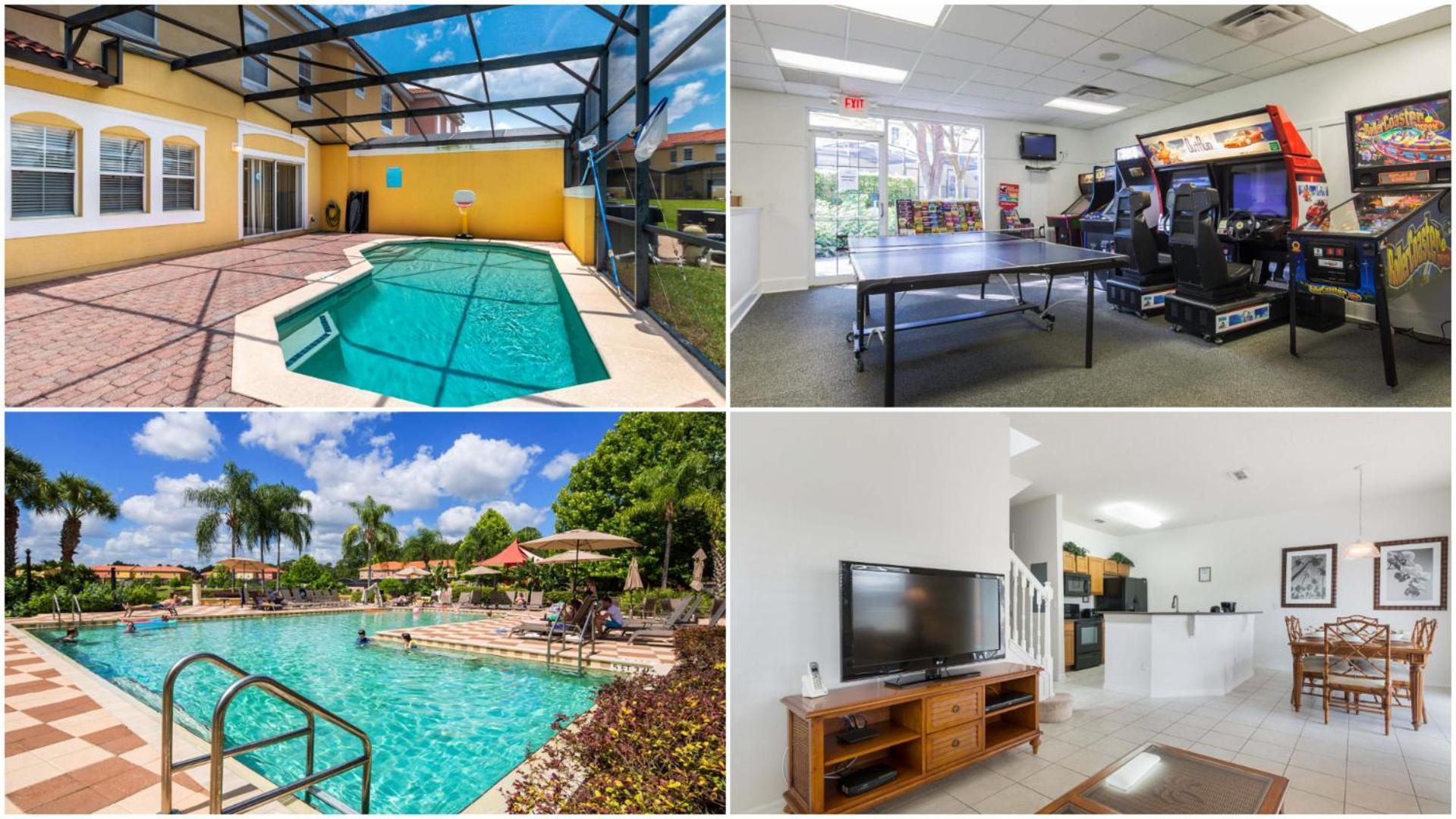 Encantada Rose - A 4 Bed Townhouse Near Disney Kissimmee Exterior foto